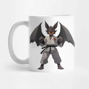 Kawaii Style Karate Master Bat Mug